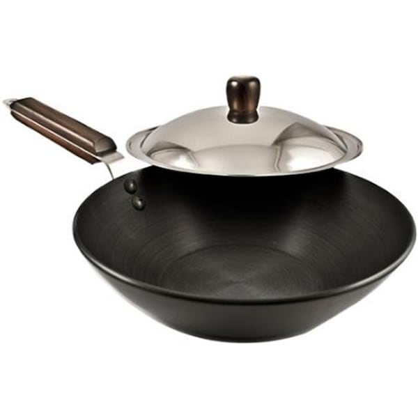 Hawkins Q71 Futura Non-Stick Deep-Fry Pan(Kadhai) with Steel Lid and Flat Bottom - 2 Litres Q71 - main